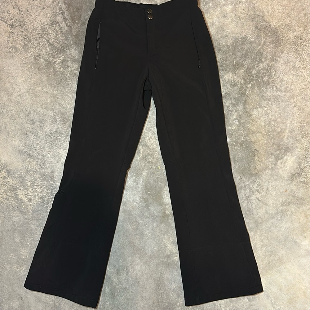 Snozu - Black Performance Fleece Lined Snow Pants - Size Small